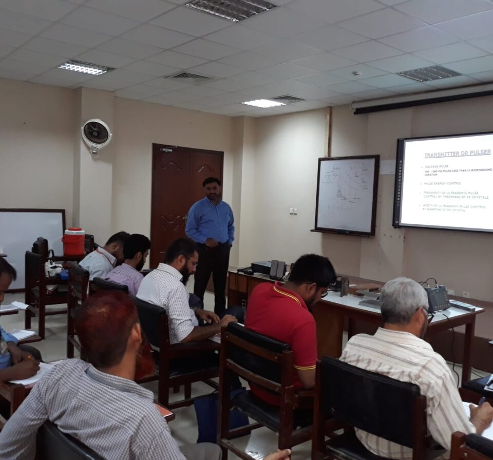 NDT Level 2 Training to KINPOE Team