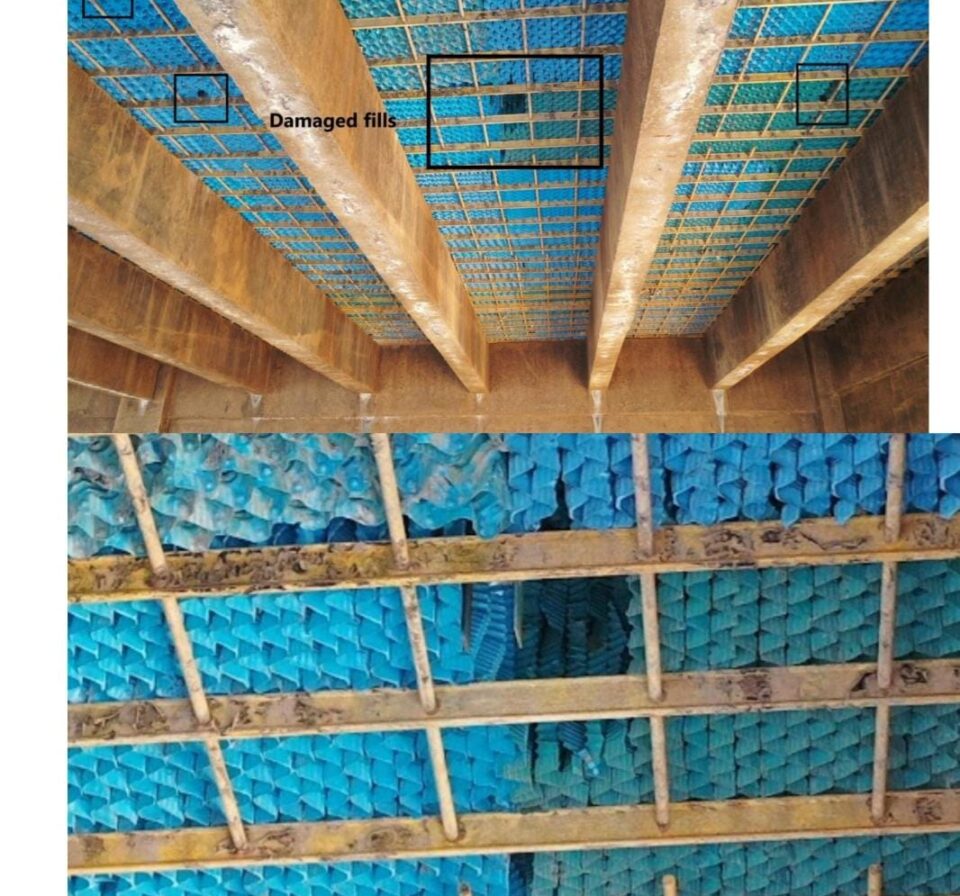 Drone Visual Inspection ofCooling Tower